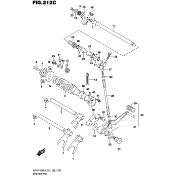 GEAR SHIFTING (GSX-R1000AL8 E03)