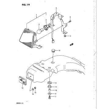 REAR COMBINATION LAMP