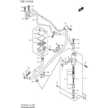 REAR MASTER CYLINDER