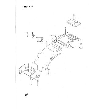 REAR FENDER (MODEL R/S)