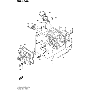 CYLINDER HEAD (FRONT)