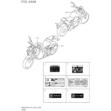LABEL (GSX800RQM6_E28)
