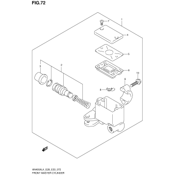 FRONT MASTER CYLINDER