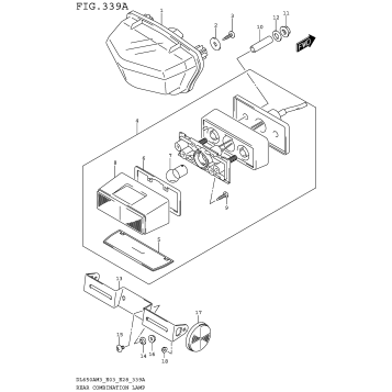 REAR COMBINATION LAMP