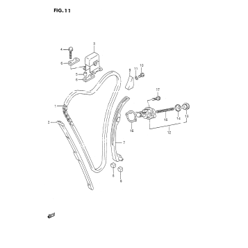 CAM CHAIN (MODEL J/K/L/M/N/P/R/S)