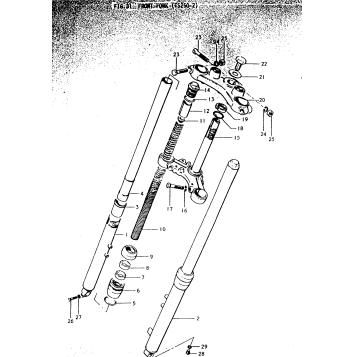 FRONT FORK (TS250-2)