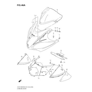 COWLING BODY (MODEL K9)