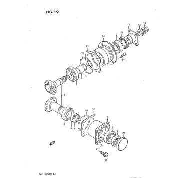 SECONDARY DRIVE GEAR