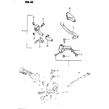 LEFT HANDLE SWITCH (MODEL Z)