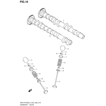CAMSHAFT - VALVE