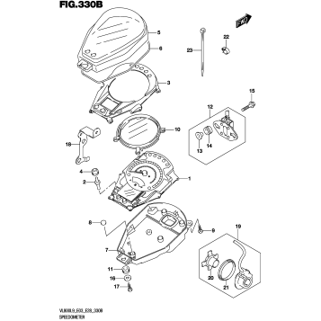 SPEEDOMETER (VL800L9 E28)