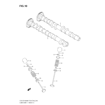 CAMSHAFT - VALVE