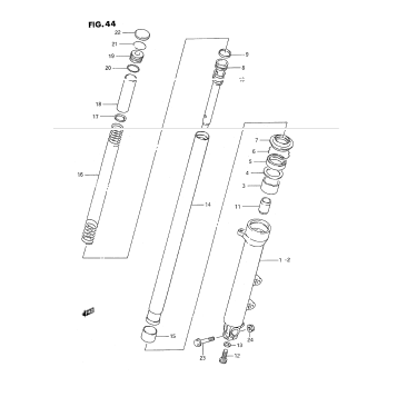 FRONT DAMPER (MODEL J)
