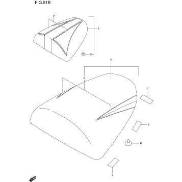 SEAT TAIL BOX (MODEL X)