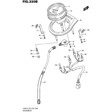 SPEEDOMETER (LS650L6 E28)