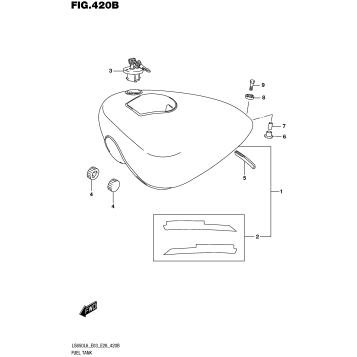 FUEL TANK (LS650L6 E28)