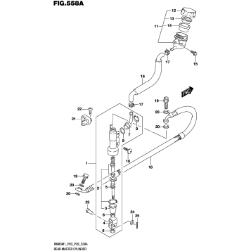 REAR MASTER CYLINDER
