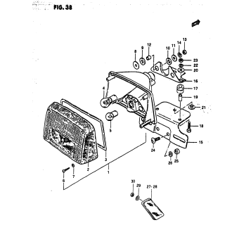 REAR COMBINATION LAMP