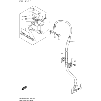 FRONT MASTER CYLINDER (DR-Z400SM)