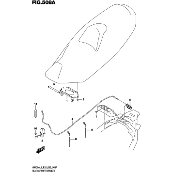 SEAT SUPPORT BRACKET