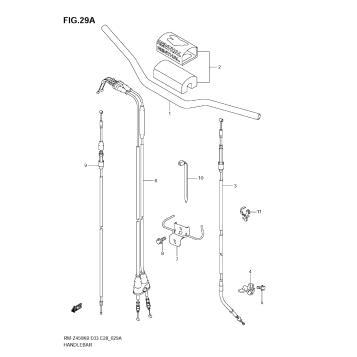 HANDLEBAR (RM-Z450 L1)