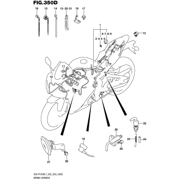 WIRING HARNESS (GSX-R1000AL7 E03)