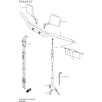 HANDLEBAR (DR-Z400SM3 E33)