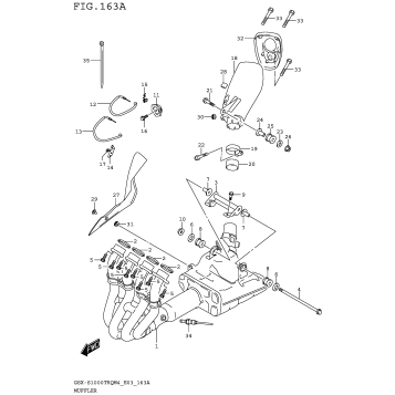 MUFFLER (GSX-S1000TRQM4 E03)