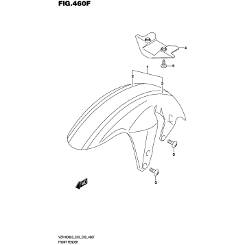 FRONT FENDER (VZR1800BZL8 E33) (JBA)