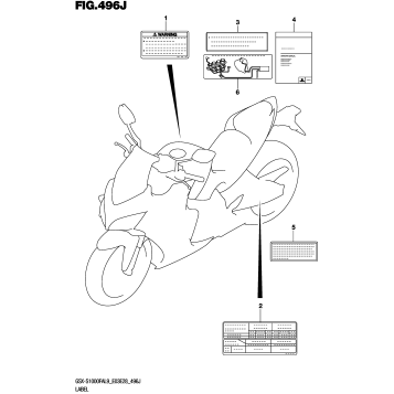 LABEL (GSX-S1000FZAL9 E33)