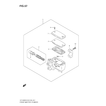 FRONT MASTER CYLINDER