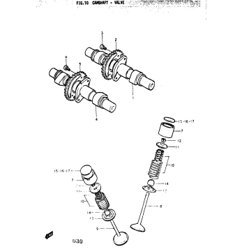 CAM SHAFT - VALVE