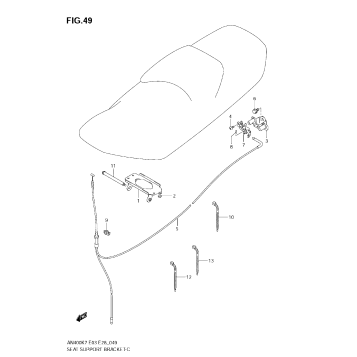 SEAT SUPPORT BRACKET