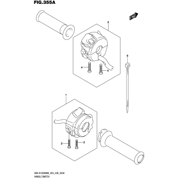 HANDLE SWITCH (E03,E33)