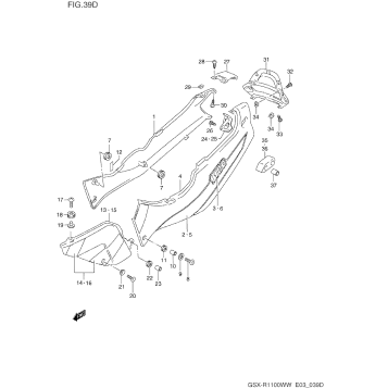FRAME COVER (MODEL V/W)