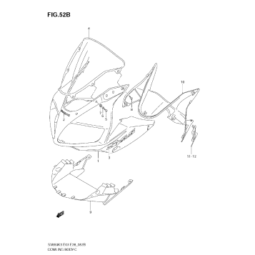 COWLING BODY (SV650SK5)