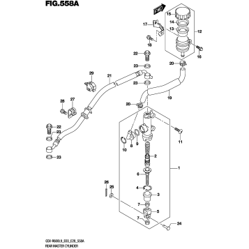 REAR MASTER CYLINDER