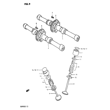 CAM SHAFT-VALVE