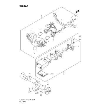 TAIL LAMP (MODEL K4/K5/K6)