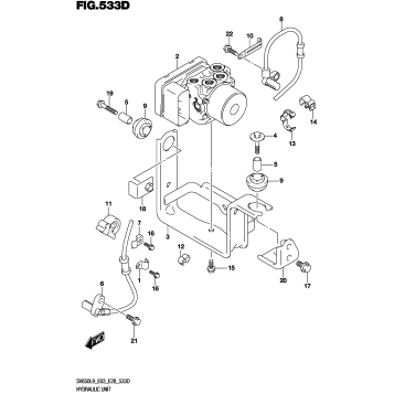 HYDRAULIC UNIT (SV650XAL9 E33)