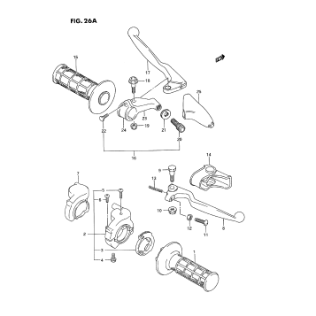 HANDLE SWITCH (MODEL S)