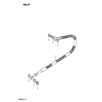 REAR BRAKE HOSE