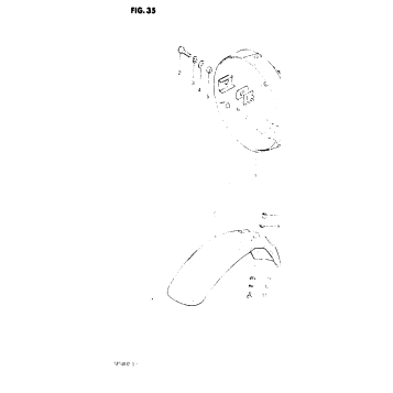 HEADLAMP HOUSING - FRONT FENDER