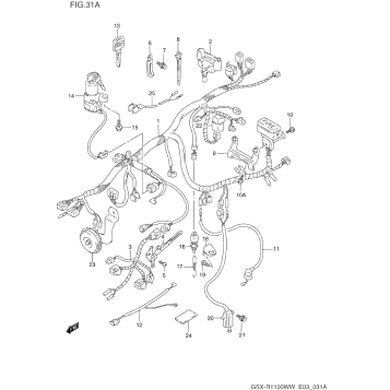 WIRING HARNESS (MODEL S/T/V/W)