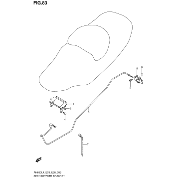 SEAT SUPPORT BRACKET