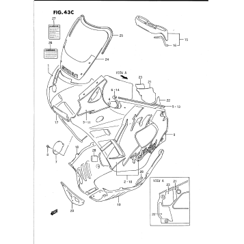 COWLING BODY (MODEL N)