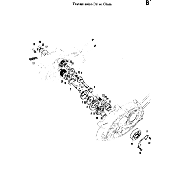 TRANSMISSON-DRIVE CHAIN