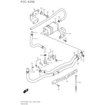 CANISTER (DR650SEL5 E33)