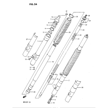 FRONT FORK (MODEL F)