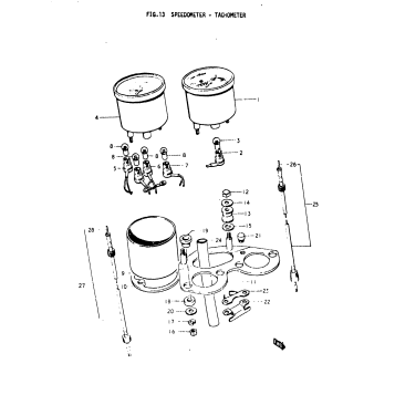 SPEEDOMETER - TACHOMETER